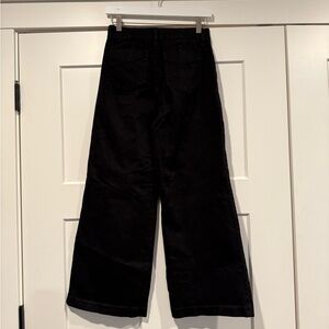 Evereve Black Beth Wide Leg Pant Size 26